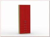 Каталог Шкаф двустворчатый (2 двери, 4 ящика) Карамель от магазина ПолКомода.РУ
