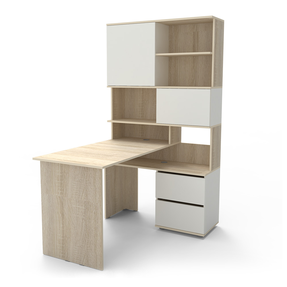 Каталог Стол письменный со стеллажом 1045 от магазина ПолКомода.РУ