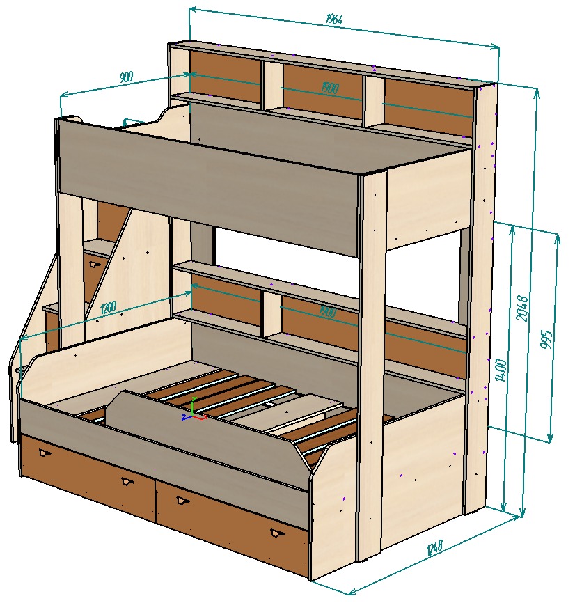 Каталог Нестандарт Голден Кидс 15 от магазина ПолКомода.РУ