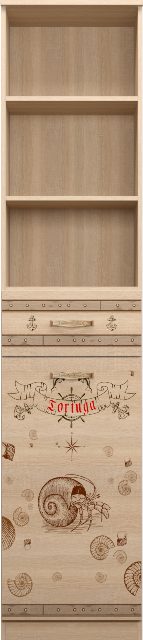 Каталог Шкаф-стеллаж мод.21 Квест левый-правый от магазина ПолКомода.РУ