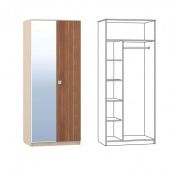 Каталог Доминика 451/02 Шкаф 2-х дверный от магазина ПолКомода.РУ