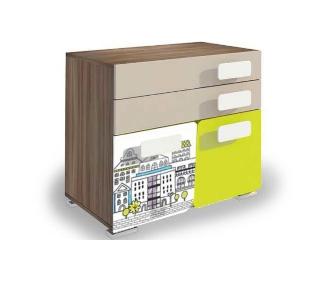 Каталог Комод "Slash! Город" от магазина ПолКомода.РУ