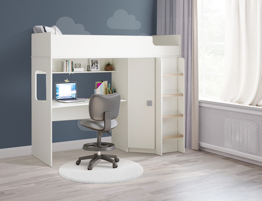 Каталог Кровать чердак Л-B605.41 от магазина ПолКомода.РУ