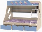 Каталог Кровать двухъярусная "Дельта №20/01" от магазина ПолКомода.РУ