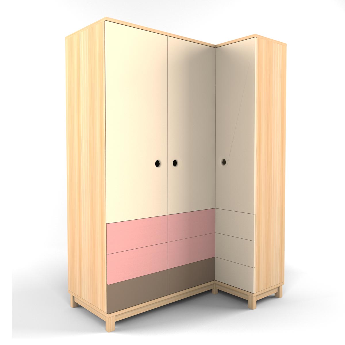 Каталог Шкаф угловой «Гармошка»‎  «Робин Вуд» от магазина ПолКомода.РУ