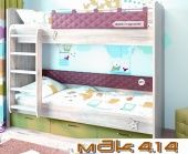 Каталог Кровать 5 Серия 4.14 + спинка СМ № 7.2 от магазина ПолКомода.РУ