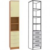 Каталог Ника 406 Пенал от магазина ПолКомода.РУ