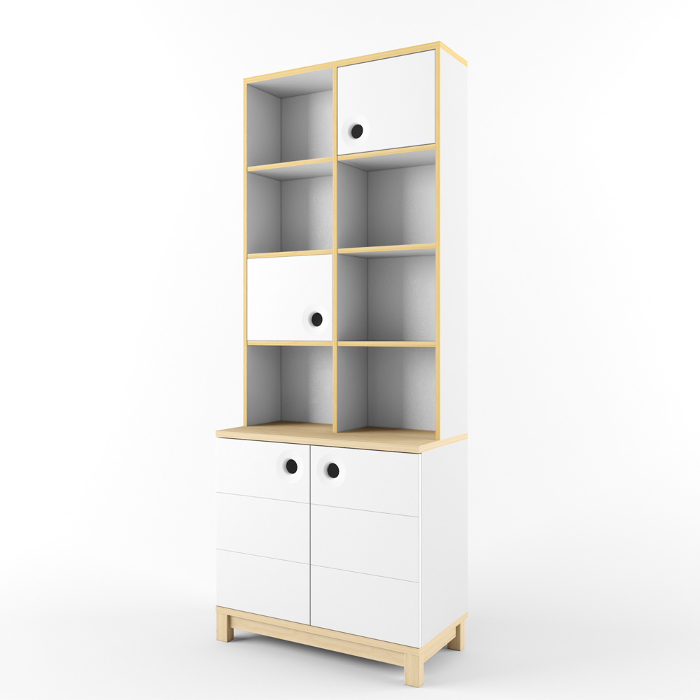 Каталог Стеллаж широкий «Робин Вуд Лайт» от магазина ПолКомода.РУ