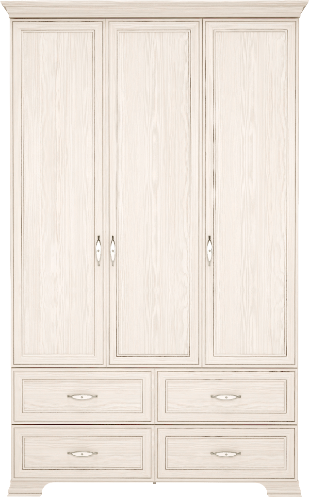 Каталог Шкаф для одежды 3-х дверный мод.1 Венеция без зеркала от магазина ПолКомода.РУ