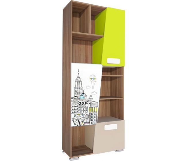 Каталог Стеллаж "Slash! Город" от магазина ПолКомода.РУ