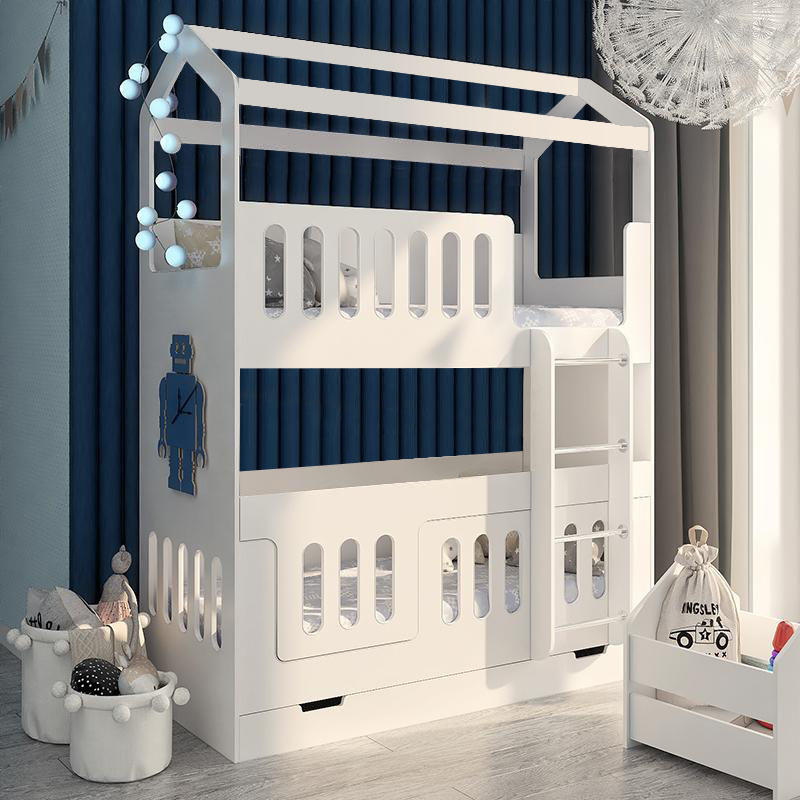 Каталог Двухъярусная кровать Сказочный домик ДС-30 от магазина ПолКомода.РУ