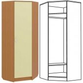 Каталог Ника 404 Шкаф угловой от магазина ПолКомода.РУ