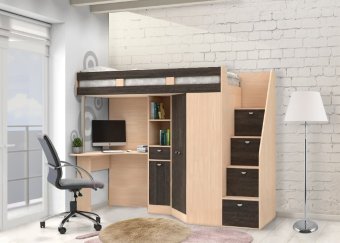 Кровать - чердак Голден кидс 6 - 34910