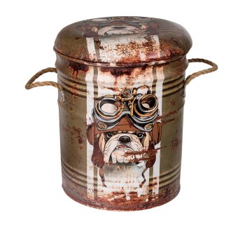 Пуф с ящиком для хранения PARIS (к-кт 2шт.) - 4290