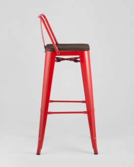 Стул полубарный TOLIX WOOD со спинкой - 4390