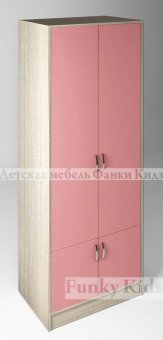 Шкаф двухдверный Фанки Кидз 13/2 СВ - 10190