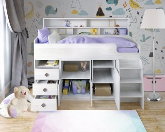 Кровать чердак Малыш 5 - 27498