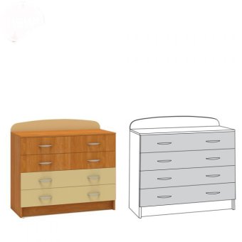 Ника 441 Комод - 4806