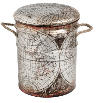 Пуф с ящиком для хранения PARIS (к-кт 2шт.) - 4290