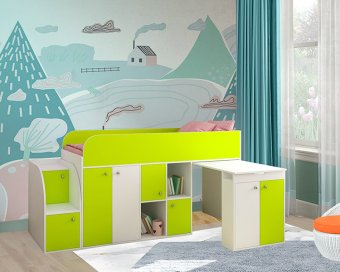 Кровать чердак Малыш 3 - 27600