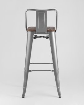 Стул полубарный TOLIX WOOD со спинкой - 4390
