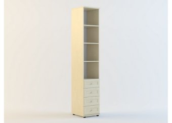 Пенал ШО-01 (ольха/ольха; дуб паллада/дуб паллада) - 11220