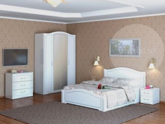 Виктория мод.05 Кровать 160 с ПМ - 34612