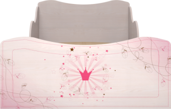 Кровать 900 мод.5 Принцесса с ящиками - 18957