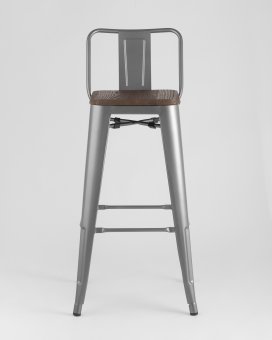 Стул полубарный TOLIX WOOD со спинкой - 4390