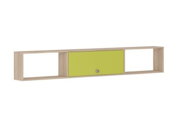 Полка книжная П-8 "Ультра" лайм - 3490