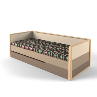 Кровать нижняя с фальшпанелью универсальная «Робин Вуд» - 0