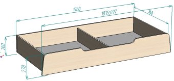 Нестандарт ящик Лотос-2 - 3030