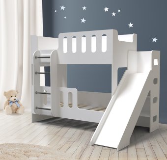 Двухъярусная кровать ДС-20 с горкой - 28990