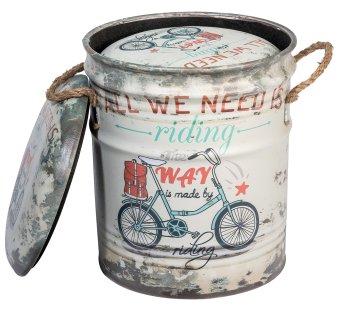 Пуф с ящиком для хранения PARIS (к-кт 2шт.) - 4290