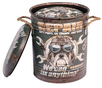 Пуф с ящиком для хранения PARIS (к-кт 2шт.) - 4290