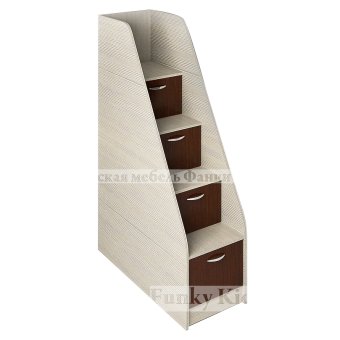 Лестница-комод большая Фанки Кидз 13/8 СВ - 9660