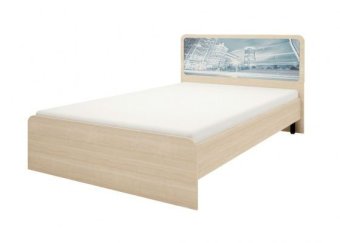 Манхеттен модуль 12 - Кровать 1200 с основанием - 8832