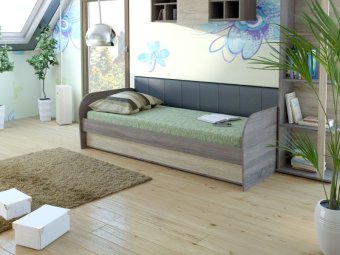 Кровать №18 + спинка мягкая СМ №7 МДК 4.11 - 22620