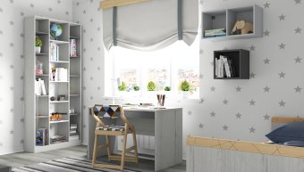 Стеллаж - перегородка «Ньютон Грэй» - 0