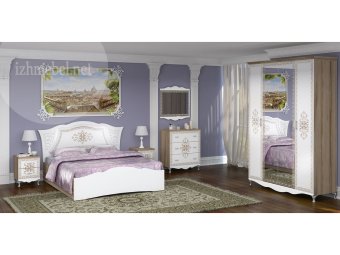 Династия мод.19 Кровать двойная 1400 (латы) - 25013