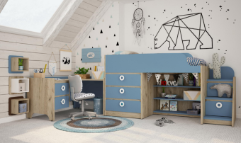 Кровать-чердак Mini MBR1 - 30090