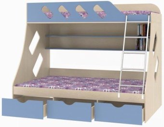 Кровать двухъярусная "Дельта №20/01" - 34780