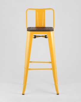 Стул полубарный TOLIX WOOD со спинкой - 4390