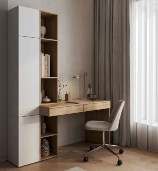 Стол письменный со стеллажом 1512 - 16300