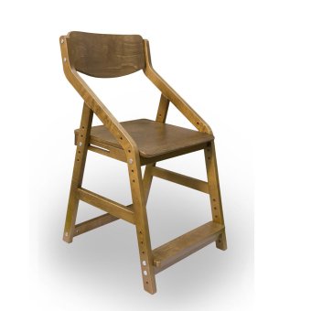 Стул растущий «Робин Wood» шимо тёмный - 0