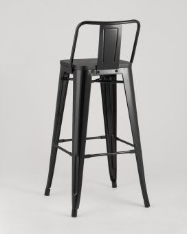 Стул полубарный TOLIX WOOD со спинкой - 4390