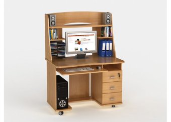 КС 20-19, Стол компьютерный (вишня) - 22750