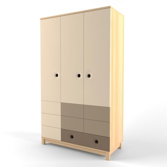 Шкаф 3-х створчатый «Робин Вуд» - 0