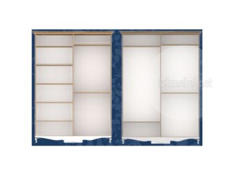 Династия мод. 1 Шкаф для одежды 4-дверный без зеркала - 22170