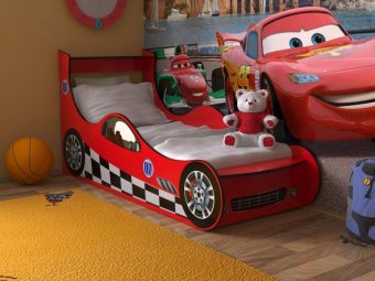 Детская кровать "Машинка" - 12090